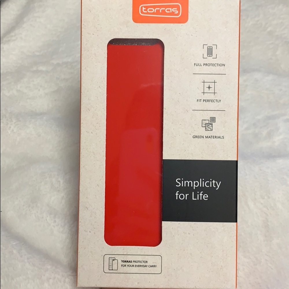 Red silicone phone case!